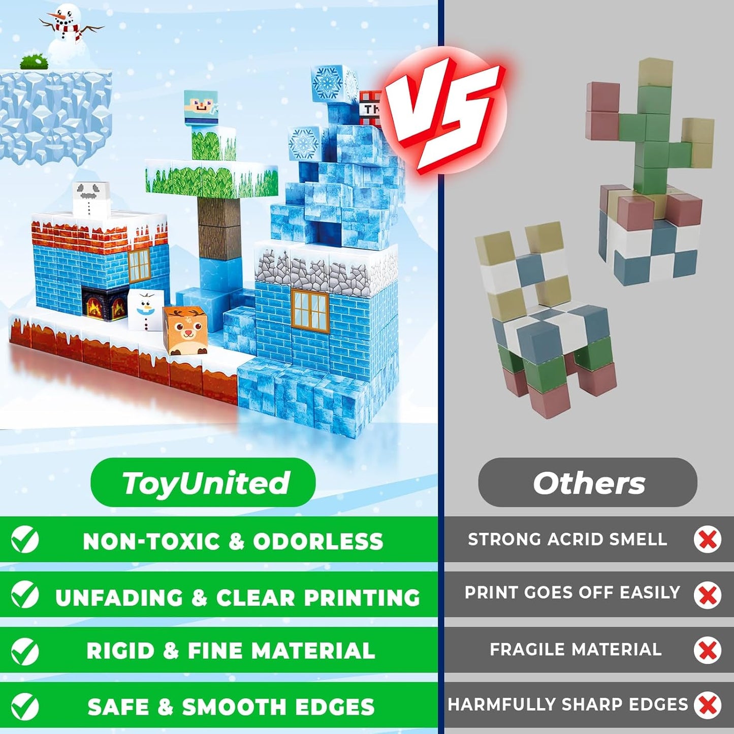 Crafties 100 Piezas - Mundo Nevado