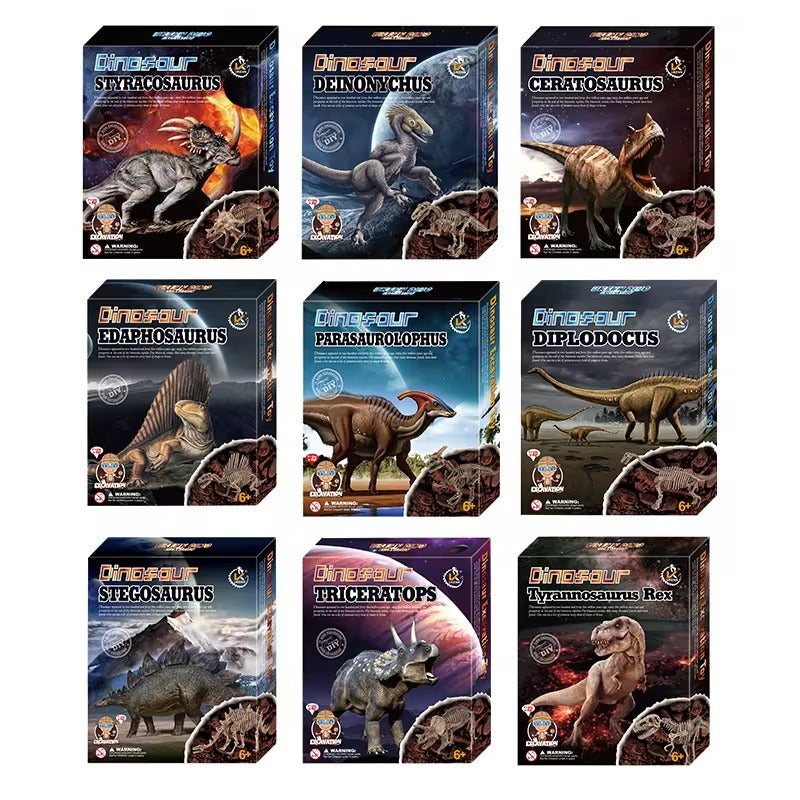 Dino Fósil Kit De Excavación