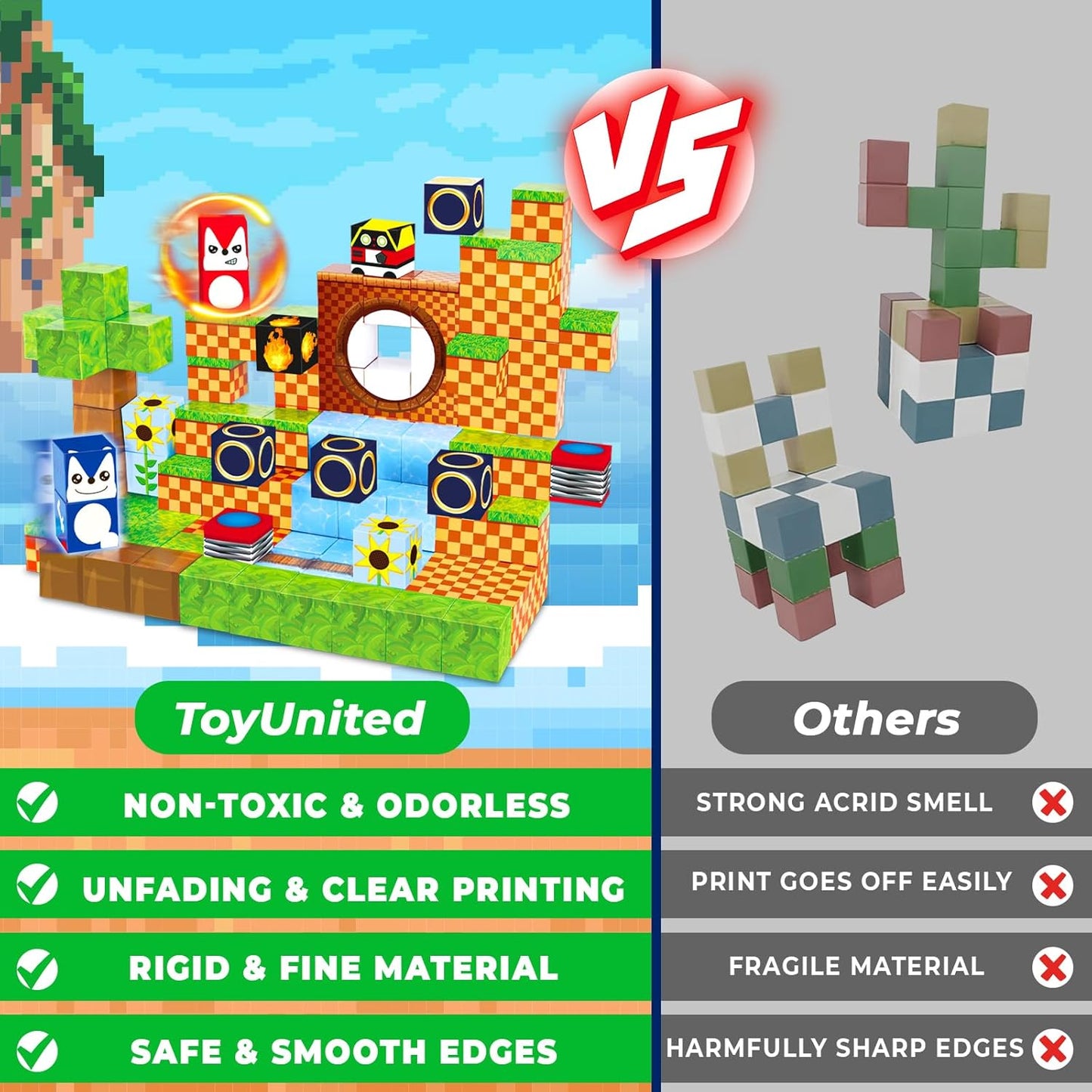 Crafties 100 Piezas - Mundo Sonico