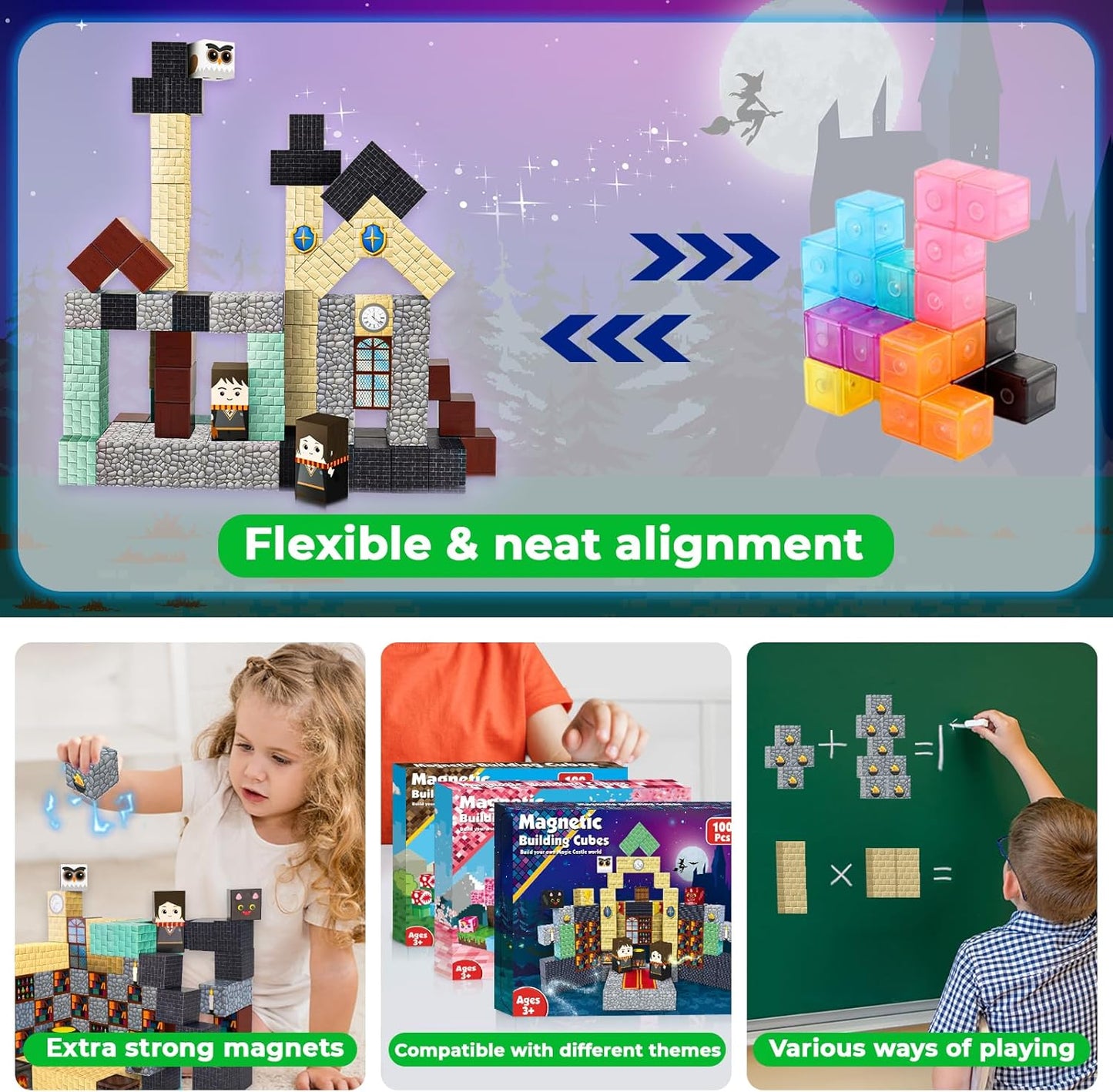 Crafties 100 Piezas - Mundo Mágico