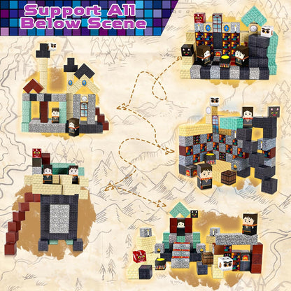 Crafties 100 Piezas - Mundo Mágico