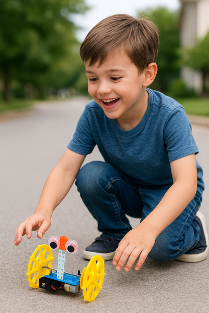 CRAFTIES Kit Stem 5 Robots Educativos Con Motor