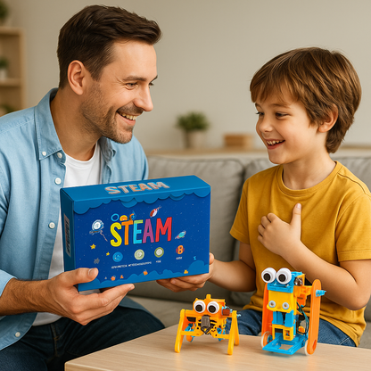 CRAFTIES Kit Stem 5 Robots Educativos Con Motor