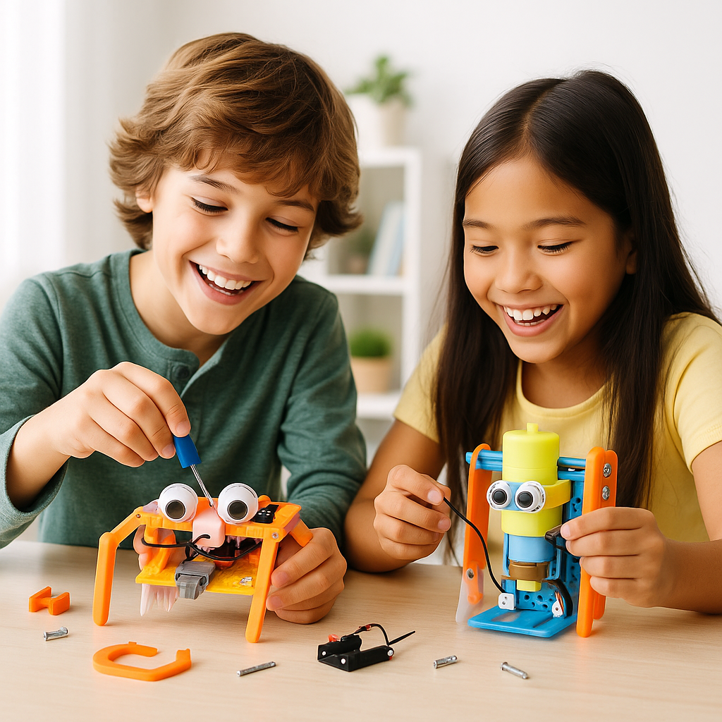 CRAFTIES Kit Stem 5 Robots Educativos Con Motor