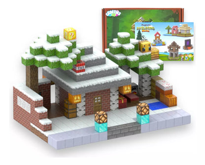 Crafties 448 Piezas Mega Set Bloques de Construcción Magnéticos
