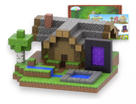 Crafties 555 Piezas Mega Set Bloques de Construcción Magnéticos