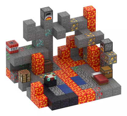 Crafties 143 Piezas Set Bloques de Construcción Magnéticos