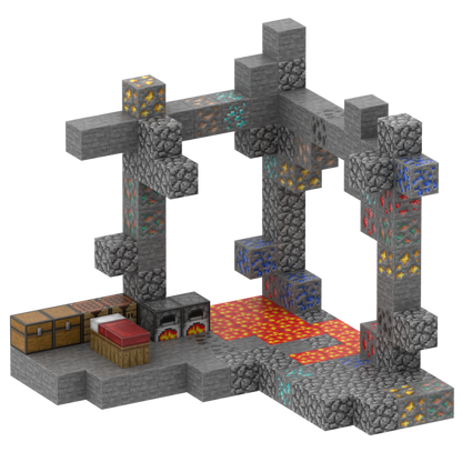 Crafties 128 Piezas Set Bloques de Construcción Magnéticos