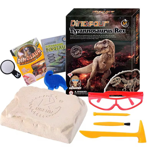 Dino Fósil Kit De Excavación